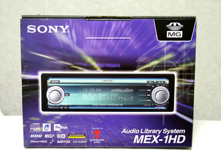 SONY HDD オーディオライブラリー MEX-1HD